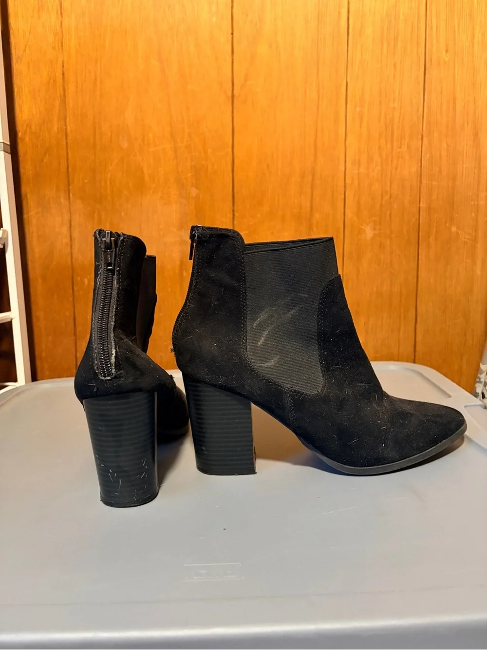 Attention Ankle Boots. Size 9.